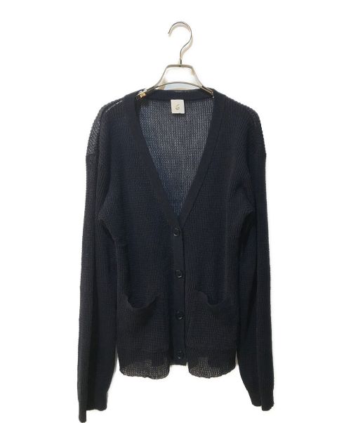 6(ROKU) BEAUTY&YOUTH（ロク ビューティーアンドユース）6(ROKU) BEAUTY&YOUTH (ロク ビューティーアンドユース) SUKE TUCK CARDIGAN ネイビー サイズ:Fの古着・服飾アイテム