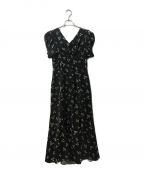 HER LIP TOハーリップトゥ）の古着「Muguet-Printed Mermaid Dress」｜ブラック