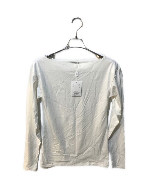 CLANE（クラネ）CLANE (クラネ) ARRANGE BOAT NECK TOPS ホワイト サイズ:1 未使用品の古着・服飾アイテム