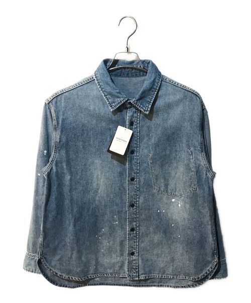 Plage（プラージュ）Plage (プラージュ) les Tendre DENIM シャツ2 ブルー サイズ:F 未使用品の古着・服飾アイテム