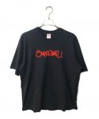 SUPREMEシュプリーム）の古着「Handstyle Tee」｜ネイビー