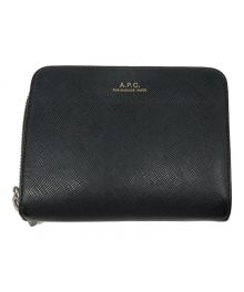 A.P.C.（アーペーセー）の古着「Emmanuelle compact wallet」｜ブラック