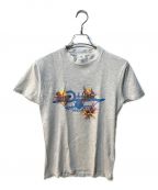 SANTAMONICA AIRLINESサンタモニカエアライン）の古着「ヴィンテージプリントTシャツ オールドスケートTシャツ」｜グレー