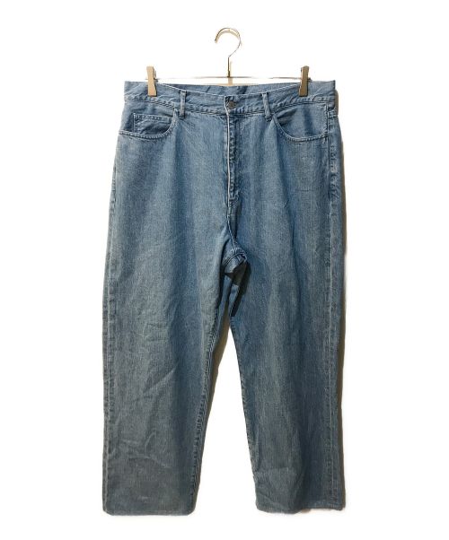 STEVEN ALAN（スティーブンアラン）STEVEN ALAN (スティーブンアラン) 12oz DENIM 5P BAGGY TAPERED PANTS ブルー サイズ:XLの古着・服飾アイテム