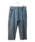 STEVEN ALAN（スティーブンアラン）の古着「12oz DENIM 5P BAGGY TAPERED PANTS」｜ブルー