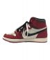 NIKE (ナイキ) AIR JORDAN 1 RETRO HIGH OG ホワイト×レッド サイズ:29 未使用品：55000円