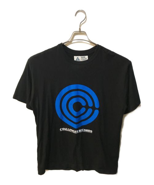 CHALLENGER（チャレンジャー）CHALLENGER (チャレンジャー) RECORD TEE ブラック サイズ:XXLの古着・服飾アイテム