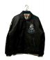 AVIREX（アヴィレックス）の古着「LION 2TONE VARSITY JACKET」｜ブルー