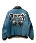 AVIREX (アヴィレックス) LION 2TONE VARSITY JACKET ブルー サイズ:XL：77000円