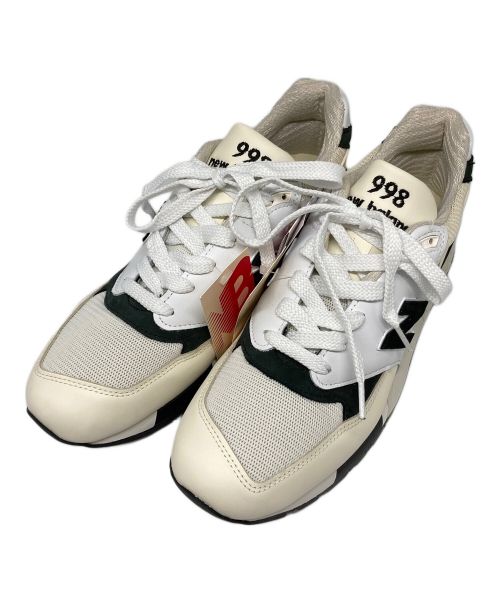 NEW BALANCE（ニューバランス）NEW BALANCE (ニューバランス) new balance 998 スニーカー ホワイト サイズ:29㎝ 未使用品の古着・服飾アイテム