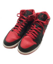 NIKE（ナイキ）の古着「Air Jordan 1 Mid "Bred Toe"」｜ブラック×レッド