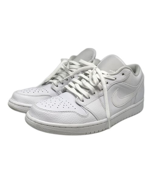 NIKE（ナイキ）NIKE (ナイキ) AIR JORDAN 1 LOW ホワイト サイズ:27cmの古着・服飾アイテム