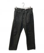 NEIGHBORHOODネイバーフッド）の古着「RIGID DENIM DP BASIC PANTS」｜ブラック