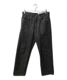 NEIGHBORHOOD（ネイバーフッド）の古着「RIGID DENIM DP BASIC PANTS」｜ブラック