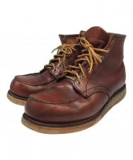 RED WING (レッドウィング) モックトゥワークブーツ ブラウン サイズ:26㎝