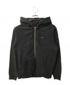 SUPREMEシュプリーム）の古着「Small Box Zip Up Sweatshirt」｜ブラック