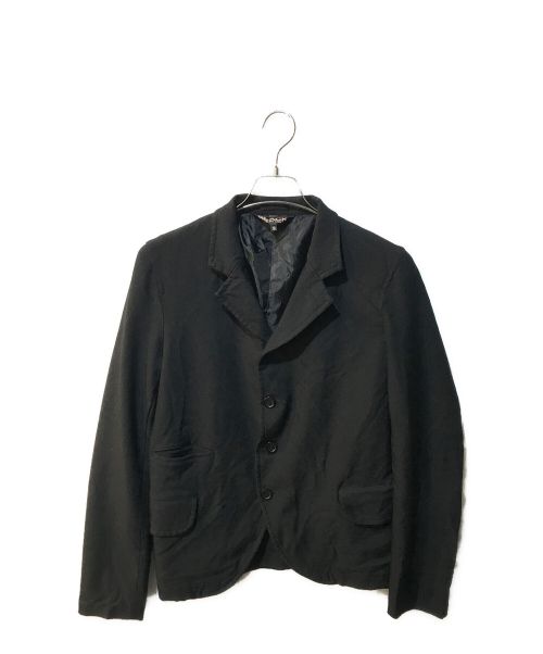 BLACK COMME des GARCONS（ブラック コムデギャルソン）BLACK COMME des GARCONS (ブラック コムデギャルソン) テーラードジャケット ブラック サイズ:Ｓの古着・服飾アイテム