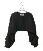 THE TOEザ トー）の古着「Dumbo gather cardigan」｜ブラック