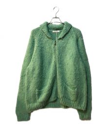 jieda（ジエダ）の古着「MOHAIR COW CHAN KNIT」｜グリーン