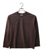 MARGARET HOWELLマーガレットハウエル）の古着「DENSE COTTON JERSEY」｜ブラウン