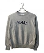 Champion×MoMAチャンピオン×モマ）の古着「CREWNECK SWEATSHIRT」｜グレー