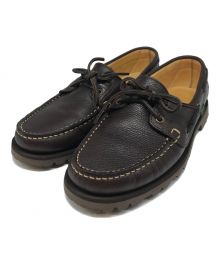 PARABOOT（パラブーツ）の古着「MALO デッキシューズ」｜ブラウン