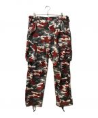 SUPREMEシュプリーム）の古着「Red Camo Cargo Pant」｜レッド