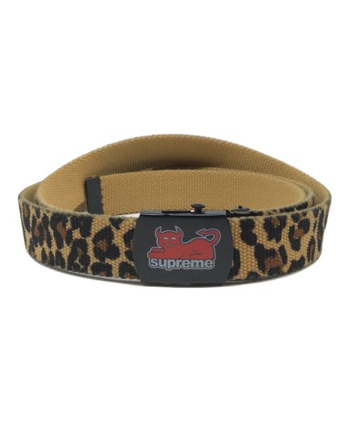 SUPREME（シュプリーム）SUPREME (シュプリーム) Toy Machine Webbing Belt ベージュの古着・服飾アイテム