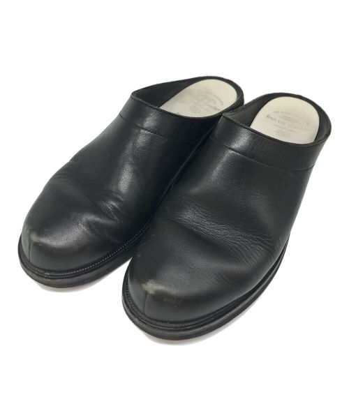 foot the coacher（フットザコーチャー）foot the coacher (フットザコーチャー) MINIMAL CLOG レザーシューズ ブラック サイズ:8の古着・服飾アイテム