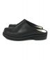 foot the coacher (フットザコーチャー) MINIMAL CLOG レザーシューズ ブラック サイズ:8：7000円