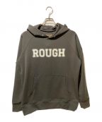 rough & swellラフアンドスウェル）の古着「HAZY LOGO HOODIE」｜グレー