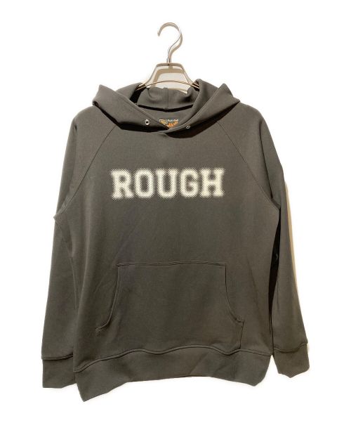 rough & swell（ラフアンドスウェル）rough & swell (ラフアンドスウェル) HAZY LOGO HOODIE グレー サイズ:Lの古着・服飾アイテム