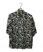 MAISON SPECIALメゾンスペシャル）の古着「【LIMITED EDITION】Prime-Over Short Sleeve Shirt」｜ブラック