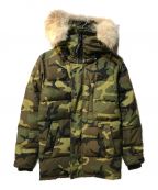 CANADA GOOSEカナダグース）の古着「ダウンジャケット CARSON PARKA」｜グリーン