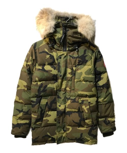 CANADA GOOSE（カナダグース）CANADA GOOSE (カナダグース) ダウンジャケット CARSON PARKA グリーン サイズ:Sの古着・服飾アイテム