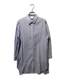 Spick and Span（スピックアンドスパン）の古着「Backless long shirt」｜ブルー