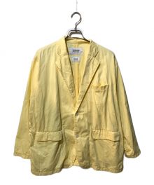 UNITED ARROWS & SONS（ユナイテッドアローズ アンド サンズ）の古着「HOMBRE NINO " CHINO 3B JACKET "」｜イエロー