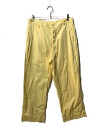 UNITED ARROWS & SONS（ユナイテッドアローズ アンド サンズ）の古着「Hombre Nino CHINO PANTS」｜イエロー