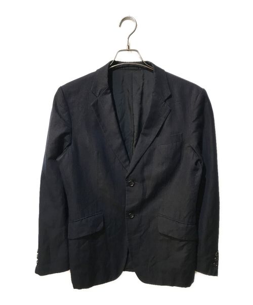 COMME des GARCONS HOMME（コムデギャルソン オム）COMME des GARCONS HOMME (コムデギャルソン オム) テーラードジャケット ネイビー サイズ:XSの古着・服飾アイテム