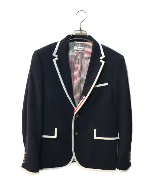 Thom Browne（トムブラウン）Thom Browne (トムブラウン) Neiman Marcus (ニーマンマーカス) テーラードジャケット ネイビー サイズ:Mの古着・服飾アイテム