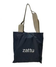 zattu（ザッツ）の古着「マイクロファイバースエード トートバッグ」｜グレー