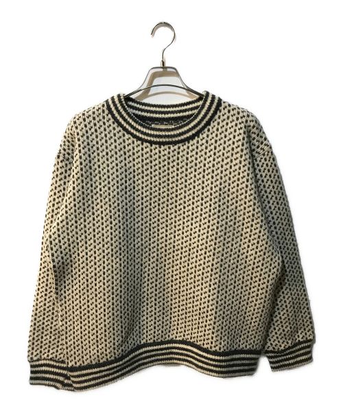 L.L.Bean（エルエルビーン）L.L.Bean (エルエルビーン) BIRDSEYE SWEATER ベージュ サイズ:Lの古着・服飾アイテム