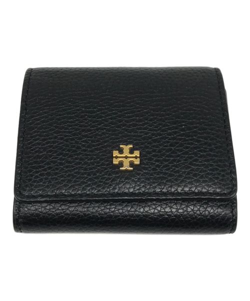 TORY BURCH（トリーバーチ）TORY BURCH (トリーバーチ) 3つ折り財布 ブラックの古着・服飾アイテム