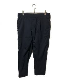 KOLOR（カラー）の古着「21SS zip tapered slacks」｜ネイビー