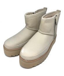 UGG（アグ）の古着「Classic Rebel Biker Mini」｜ベージュ