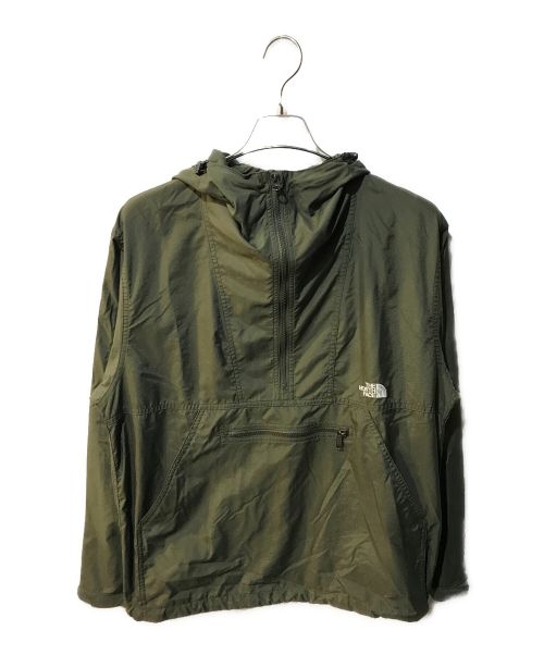 THE NORTH FACE（ザ ノース フェイス）THE NORTH FACE (ザ ノース フェイス) COMPACT ANORAK グリーン サイズ:Mの古着・服飾アイテム