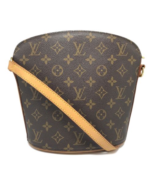 LOUIS VUITTON（ルイ ヴィトン）LOUIS VUITTON (ルイ ヴィトン) ドルーオ ショルダーポーチ ブラウンの古着・服飾アイテム