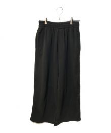 MM6 Maison Margiela（エムエムシックス メゾンマルジェラ）の古着「Jersey Trousers」｜ブラック