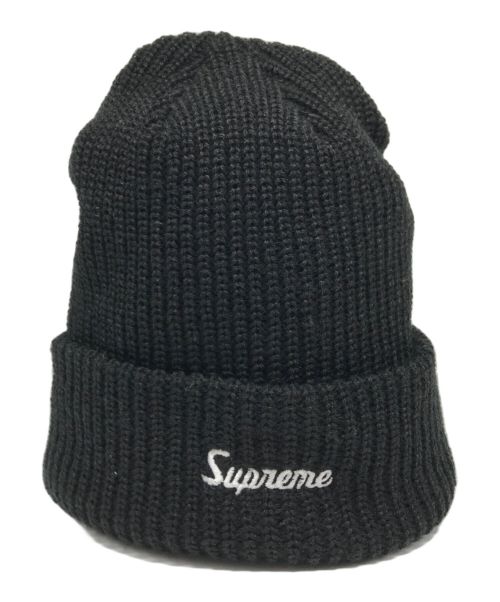 SUPREME（シュプリーム）SUPREME (シュプリーム) loose gauge beanie ブラックの古着・服飾アイテム