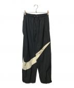 NIKEナイキ）の古着「SWEOOSH WOVEN PANTS」｜ブラック